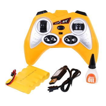 Koparka z funkcją dymu dla dzieci 8+ Zdalnie sterowany model 1:16 Ruchome elementy